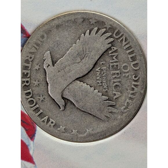 United We Stand Coin Display – NY 2001 & Standing Liberty Quarter - Picture 3 of 8